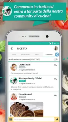 Ricette per Bimby android App screenshot 13